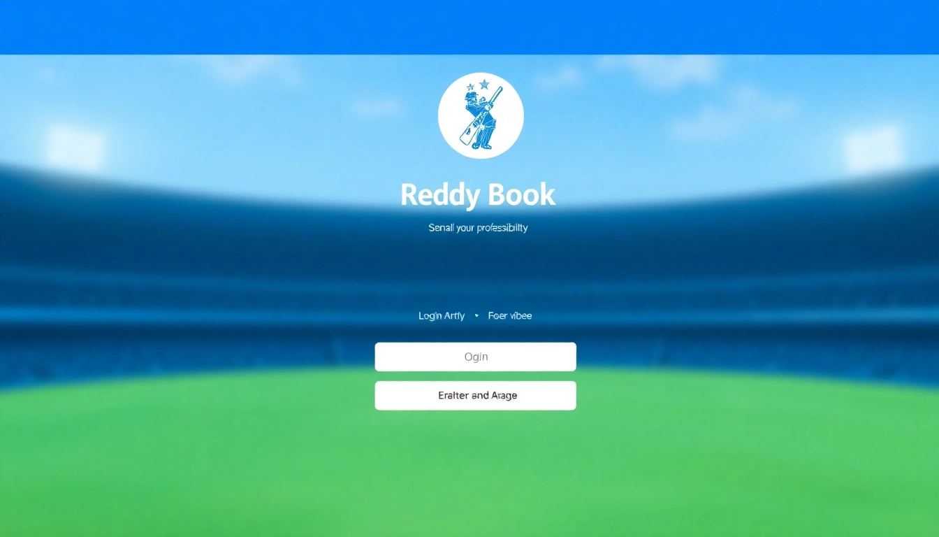 Reddy Book Login page featuring secure access with clear input fields and navigation, highlighting user-friendly design and brand trust.