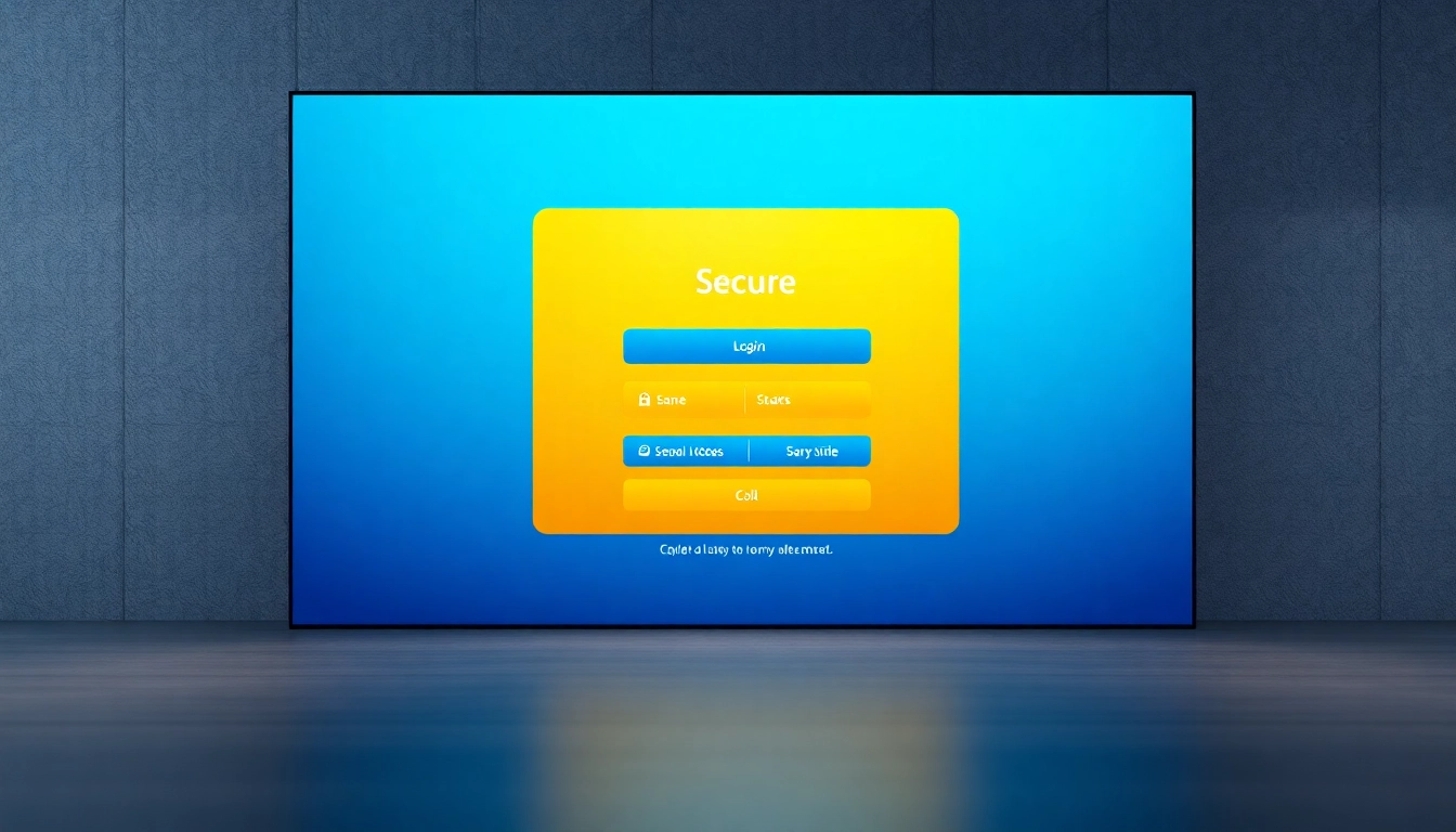 Easy Gold365 Login process on a secure, user-friendly interface with vibrant branding and quick access features for seamless betting experience